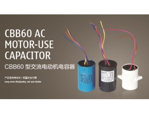 CBB60 AC motor-use capacitor