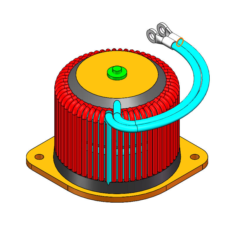 High-Efficiency Toroidal Powder Core Inductor for Advanced Power Systems