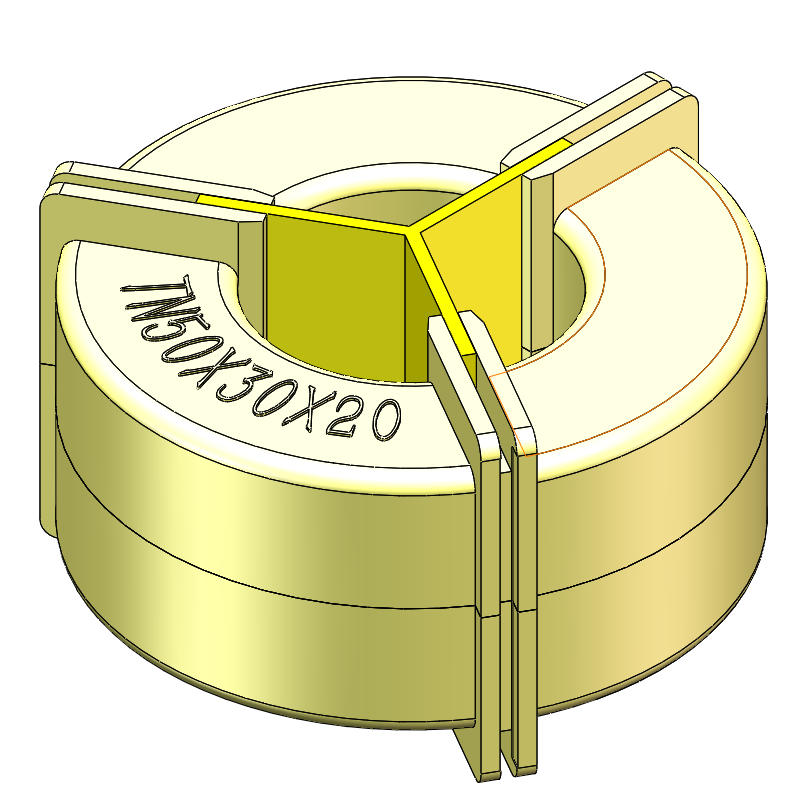 High-bandwidth nanocrystalline toroidal cores for EMI suppression