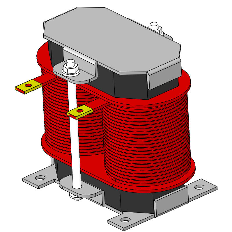PV  flat-wire block inductor