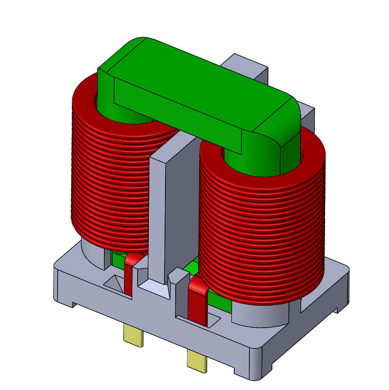High-Efficiency flat-wire common-mode choke for white goods industry