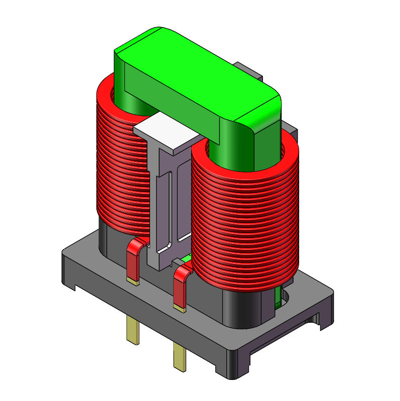 High-Efficiency flat-wire common-mode choke for Advanced Power Systems